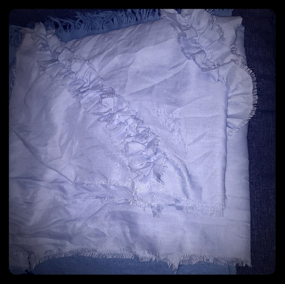 WHO WHAT WEAR Target Scarf - Zenon Blue 🧕🧣💙 - Picture 1 of 6